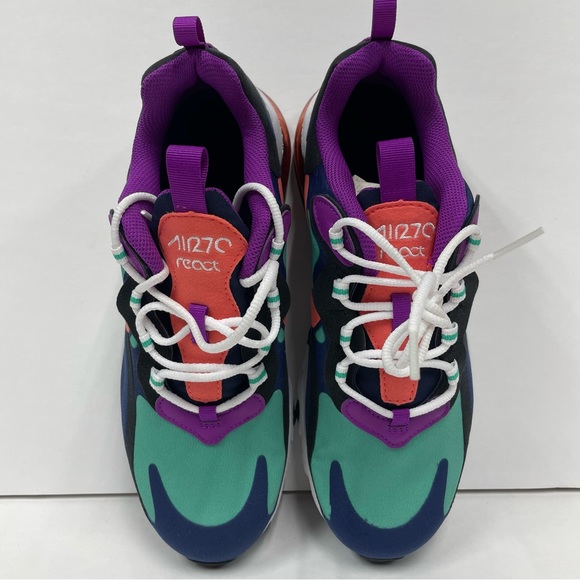 NEW NIKE AIR MAX 270 REACT (GS) Size 6y (Women) - Picture 7 of 9